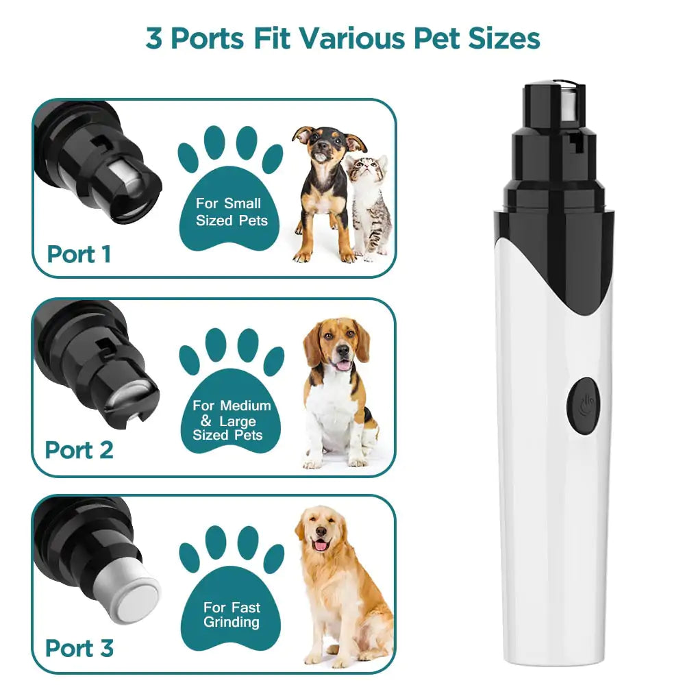 Pet Nail Grinder Electric Trimmer