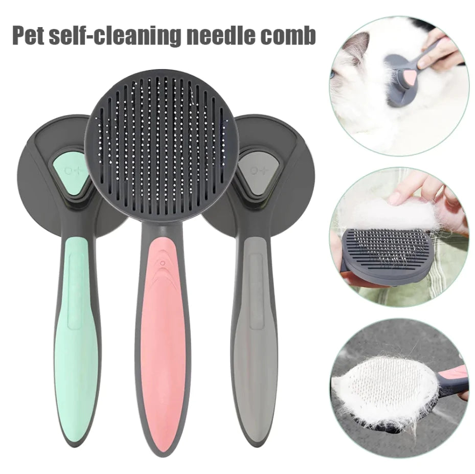 Pet Grooming Brush Combo Tool