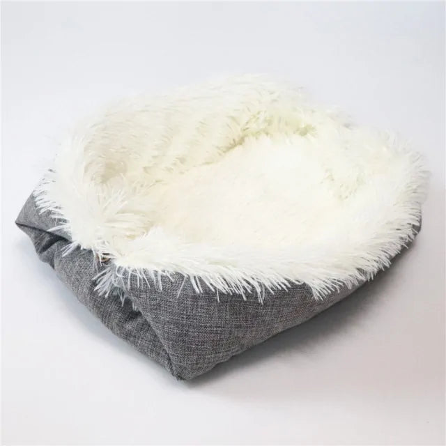 Plush Self-Warming Pet Bed