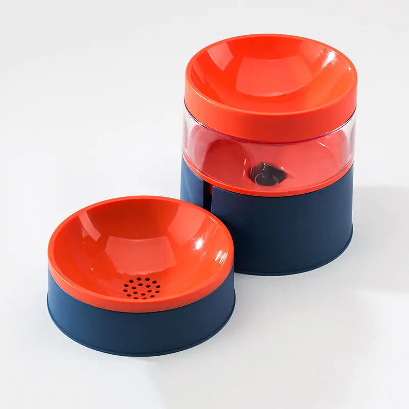 Pet Feeder With Waterer Dispenser